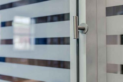 Frosted Glass Partitions