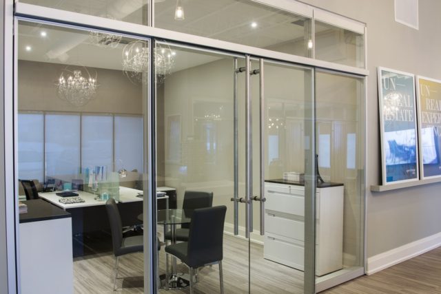 Hazard-Free Office Wall Partition