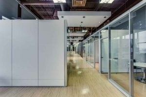 office wall partitions and noise